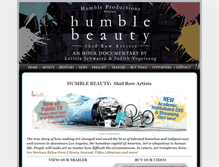 Tablet Screenshot of humblebeauty.com